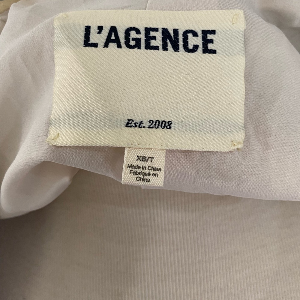 L'AGENCE Print Silk Jacket - Picture 6 of 8